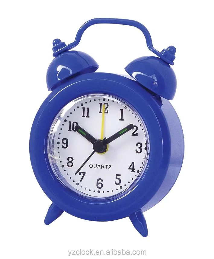 Children Clock Small Promotion Gift Mini Pretty Plastic Lens Cheap Alarm Clock for Kids