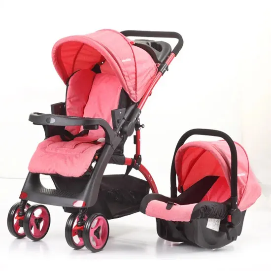 Mamakids K-98KC certificate New Design good quality baby stroller baby pram 3 in 1 travel system stroller
