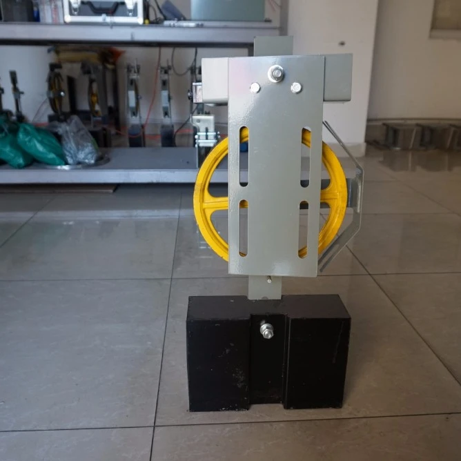 Tension device elevator parts