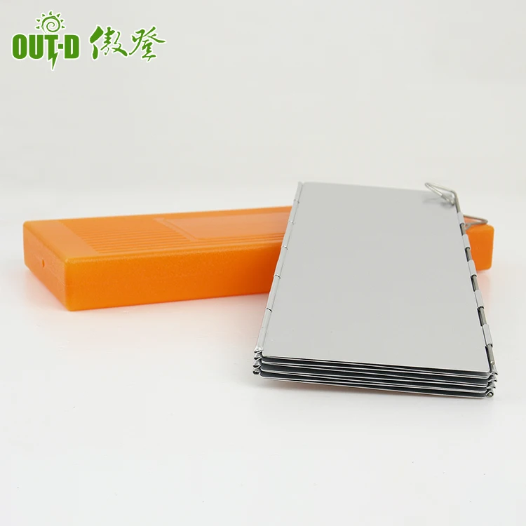 
Best selling 8pcs outdoor cooking windshield used for camping stove 