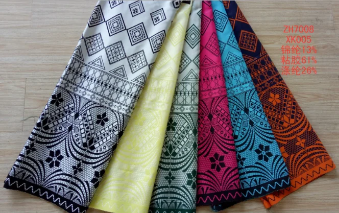 
wholesale high quality summer woven Geometric jacquard fabric textiles for cloth 