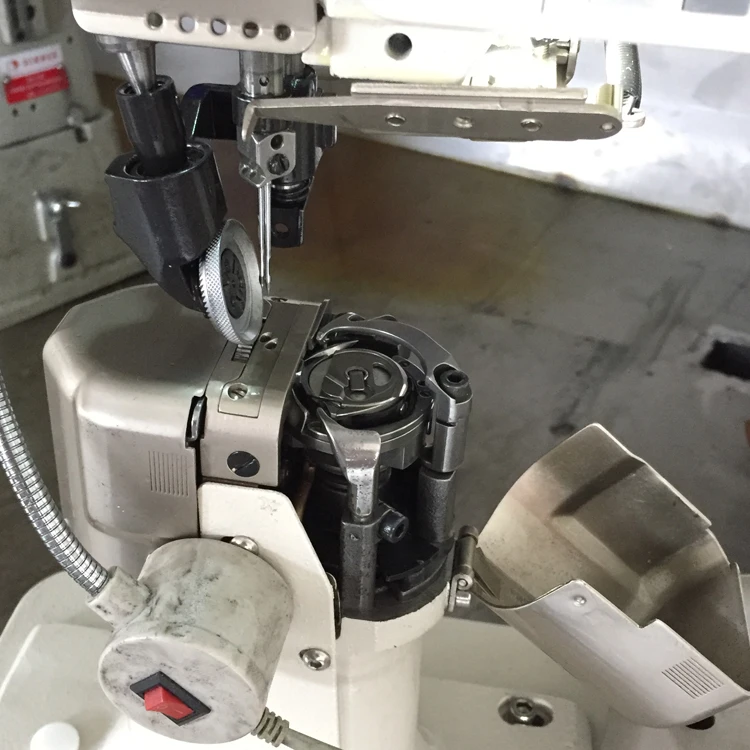 High Quality Computerized Double Needle Post Bed Sewing Machine Factory Price