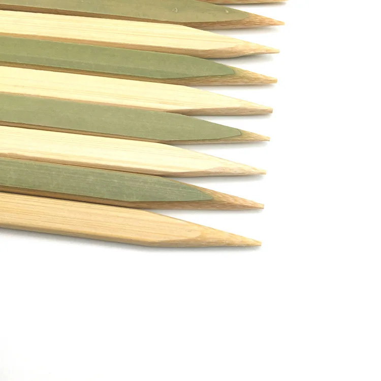 Bamboo square piece flat craft sticks flat bamboo sticks Cheap price