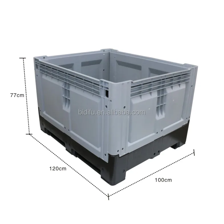 Контейнер для хранения картофеля и лука, использованные складные твердые и вентилируемые пластиковые корзины для поддонов