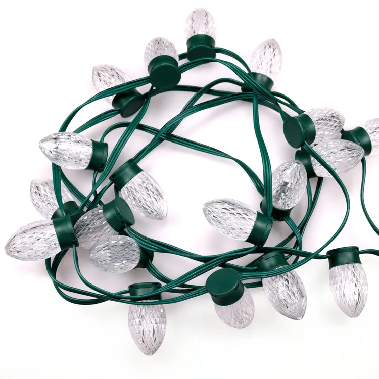 IP67 Outdoor Digital Addressable Programmable D24 RGB Bulb WS2811 WS2801 Pixel Led Christmas Lights