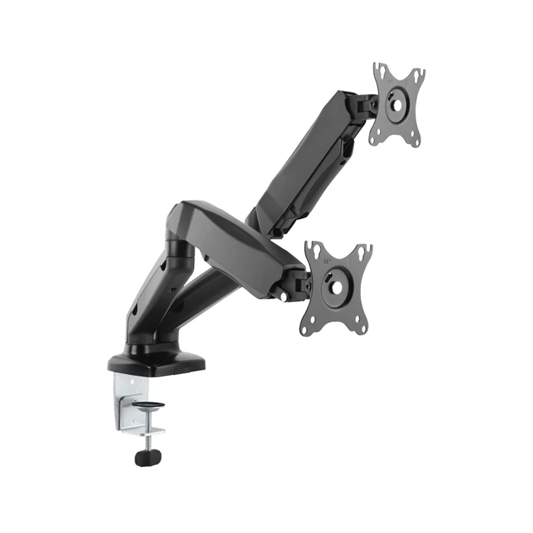 Black Full Motion With Angle Freely Adjustable Laptop Arm Wall Monitor Mount Laptop Mount