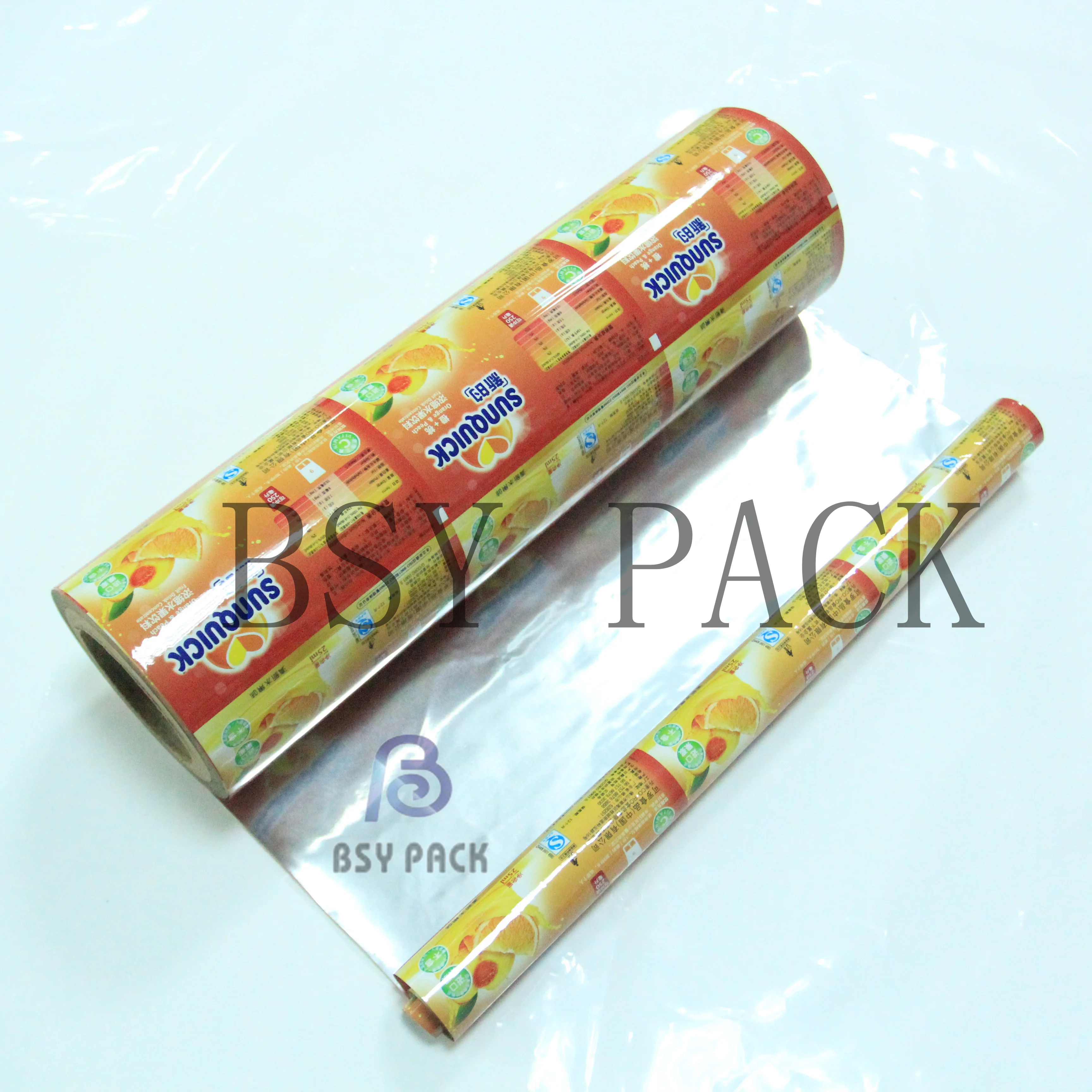 
High Quality Aluminum Foil Food Packaging Film/Plastic Printed Laminated Packing Film Roll For Snack 