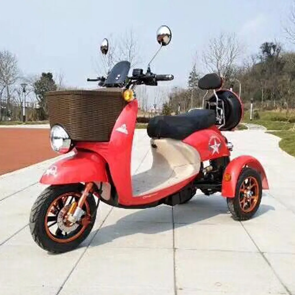 Hot sale electric passenger tricycle three wheel scooter
