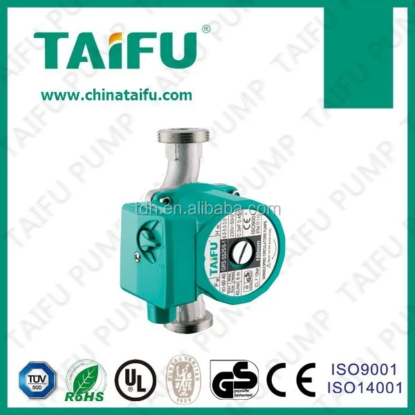 TAIFU GRS stainless steel pump body small circulating water pump for heating system