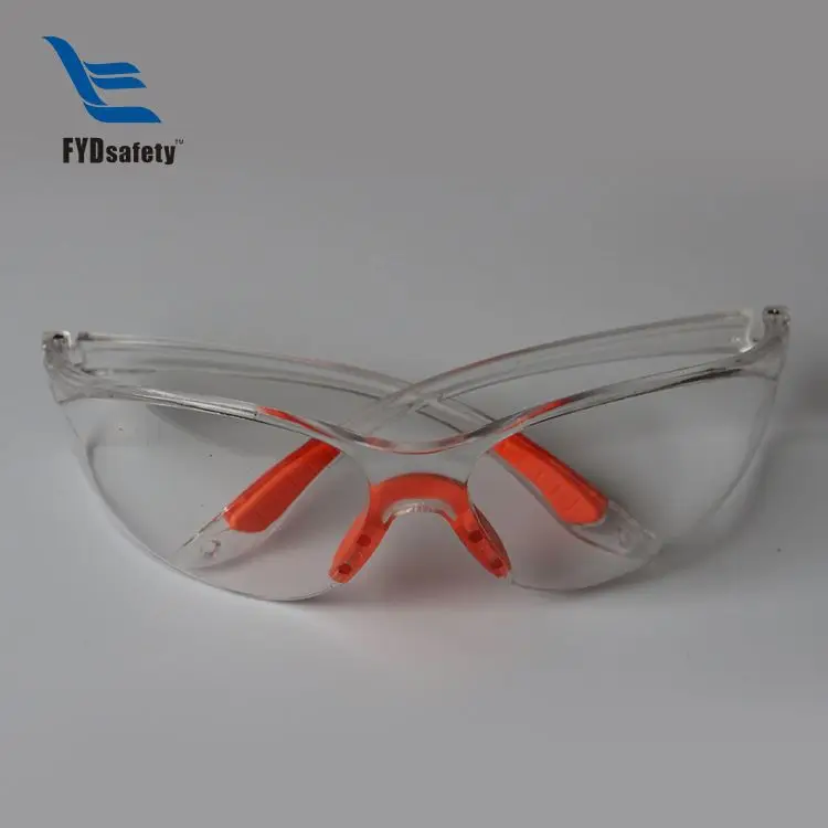 Side Shield Polycarbonate Lens Material Industrial Safety Glasses