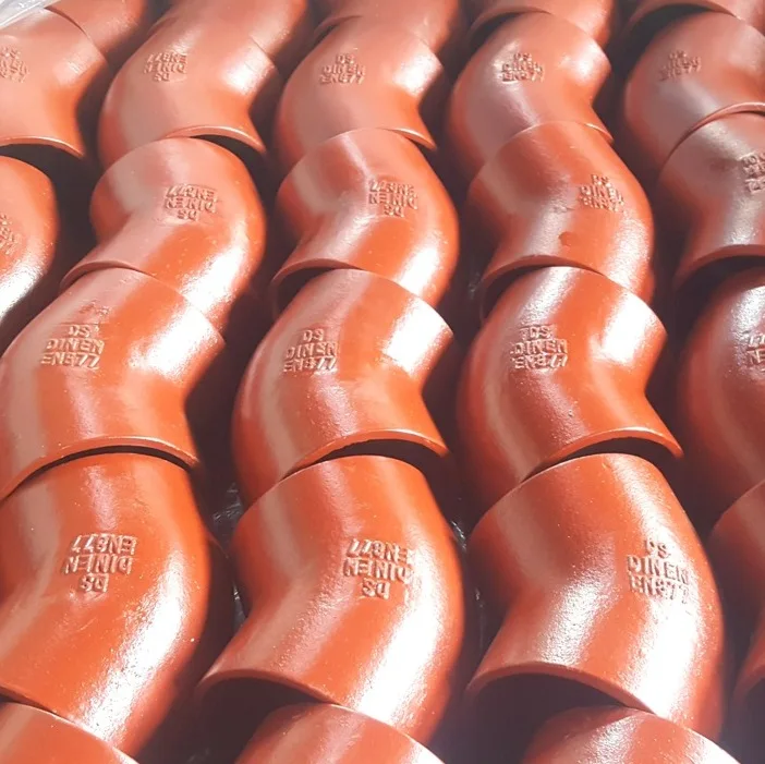 
Used for sewer drainage system of buildings Epoxy Pipe cast iron pipe fittings EN877 SML pipes 45deg bend 