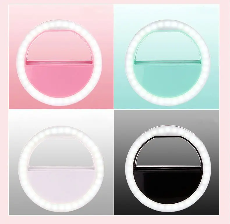 2019 new product XJ-01 factory price battery selfie ring light led