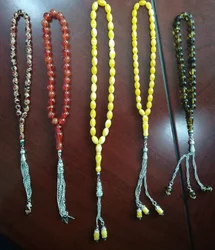 Wholesale smell 8mm 33 beads amber prayer beads rosary