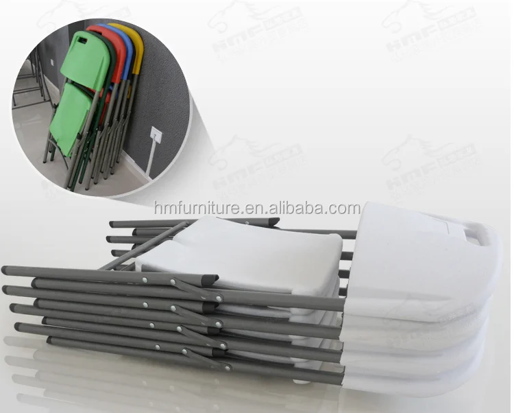 HDPE Plastic Folding Chairs for Catering Used