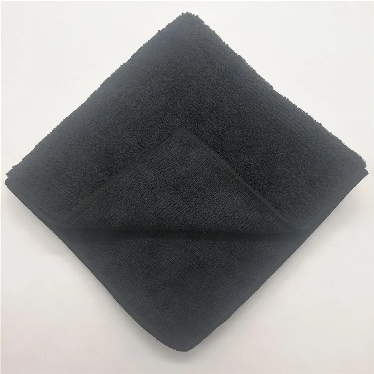 80polyester 20polyamide microfiber cleaning fabric cloth high low pile towel pack of 50 16x16