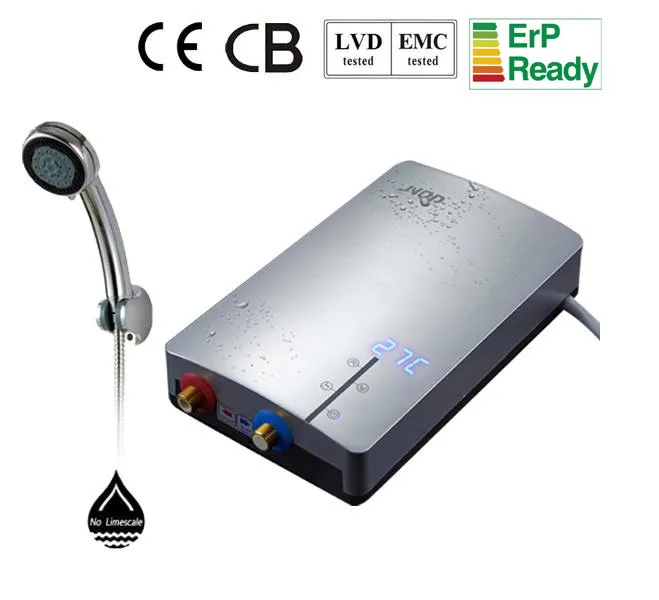 Настенный нагреватель горячей воды мгновенный Электрический гейзер