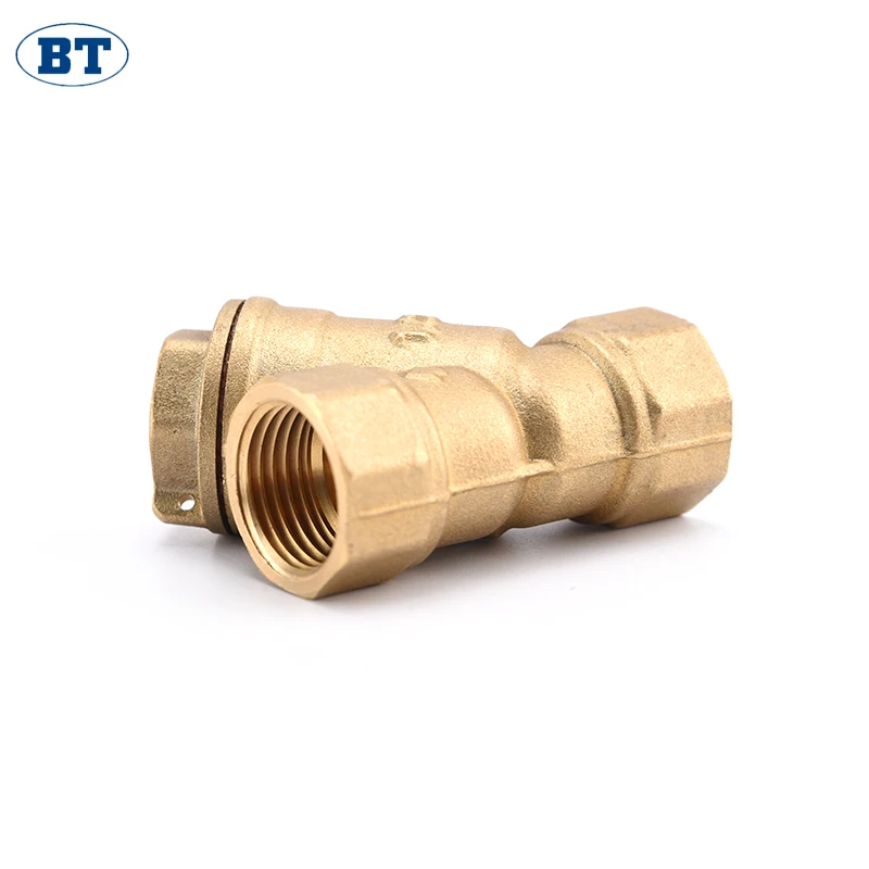 BOTE OEM BT5006 high pressure Female thread brass Y shaped strainer check valve price
