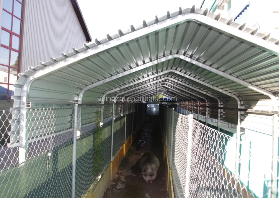 Steel frame shelter house