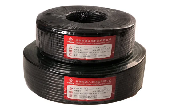 Multicore Copper Conductor Flexible PVC RVVP Control Cable