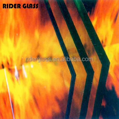 High quality Fire Resistant Rated Glass Tempered Anti Fire Protection Glass for Building