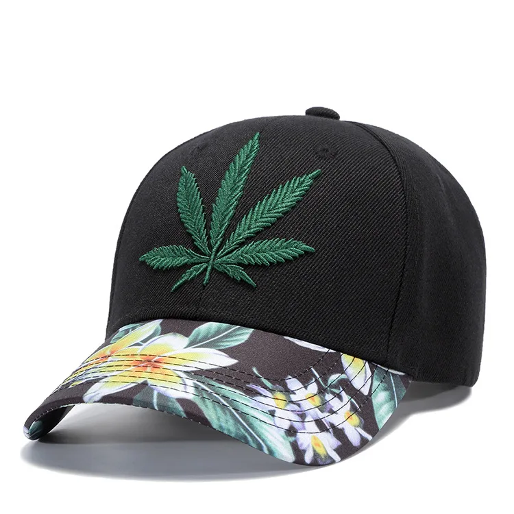 High quality fabricas de gorras en china flower 3D embroidery man hat baseball caps