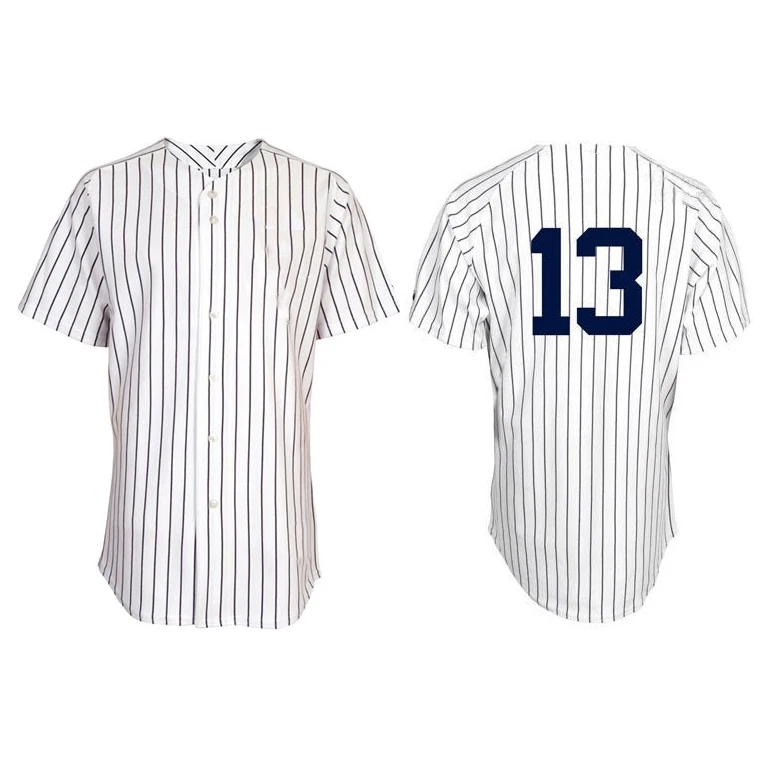 Мужские Бейсбольные Джерси на заказ, бейсбольные Джерси pinstripe с пуговицами, оптовая продажа с китайского завода