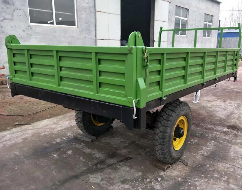 
tractor towed 5 ton Europe style single axle trailer price 