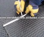 Non slip rubber flooring sheets