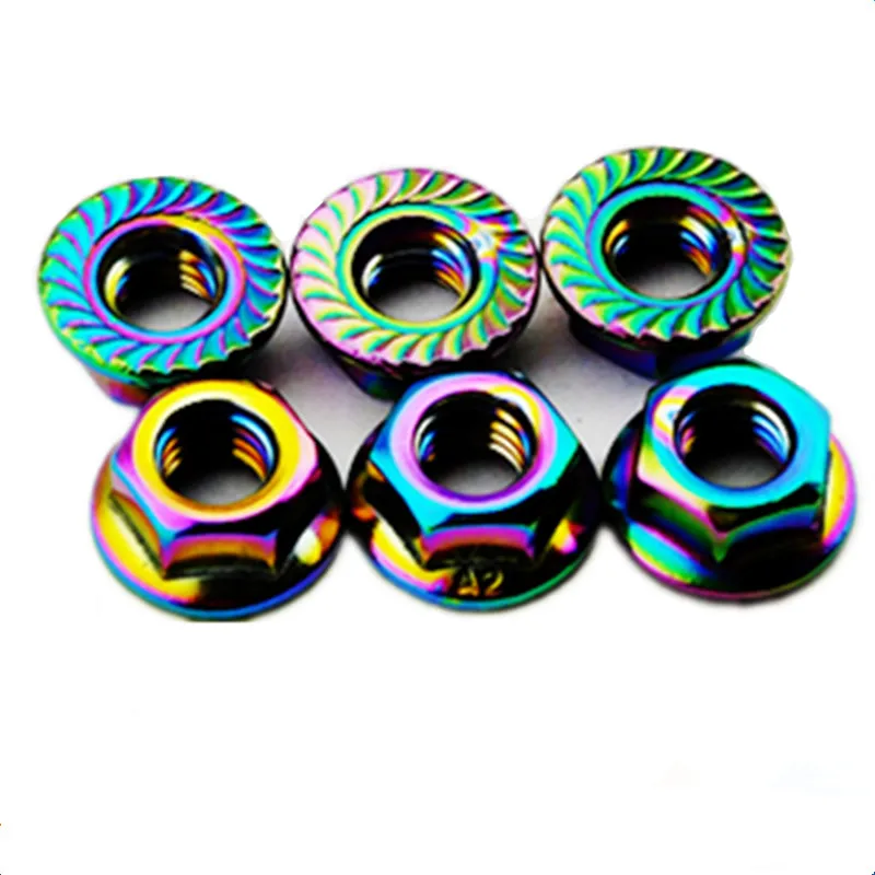 Auto Dressed Up Parts Neo Chromed Stainless Steel Nuts Screws