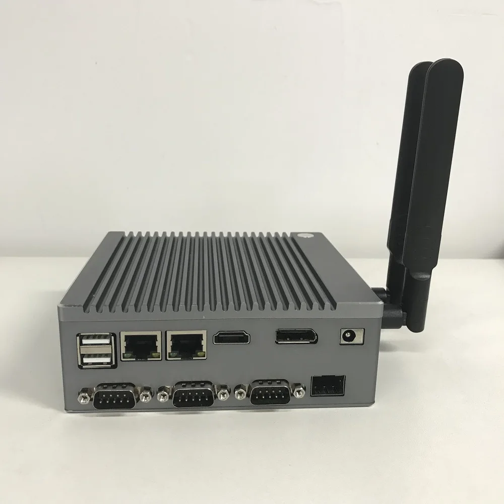 Дешевые несколько Lan несколько COM Заводская цена Низкая мощность Intel безвентиляторный Образовательный промышленный мини-ПК