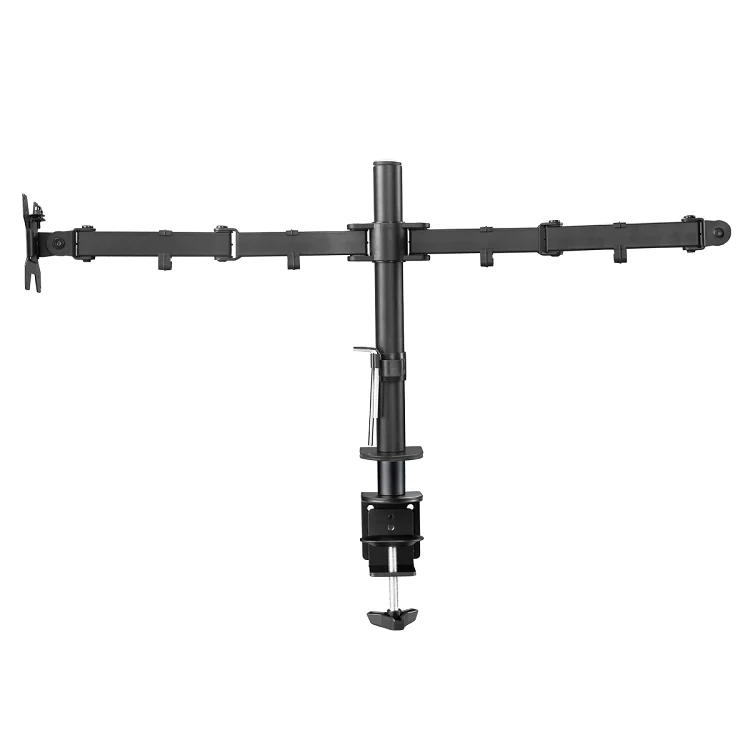 New Metal Desktop Dual Lcd Stand Monitor Mount