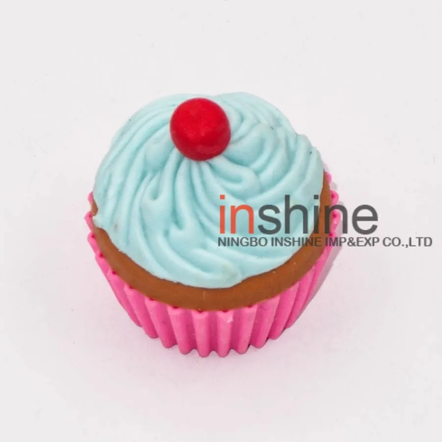 IN50759 Novelty Mini Cake Food Shaped Eraser , Rubber Eraser