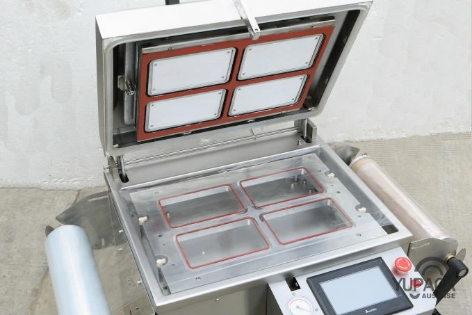 YUPACK tray vacuum sealing machine ,tray vacuum packaging machine