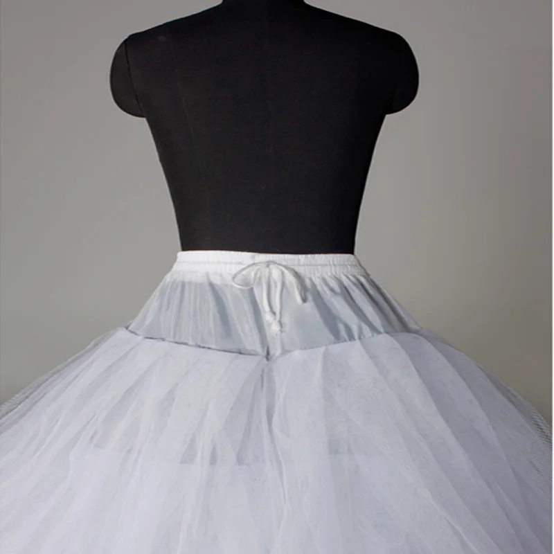 
Under wear underskirt no hoops 8 layers tulles petticoat for ball gown puffy Wedding dress bridal gown MPB4 