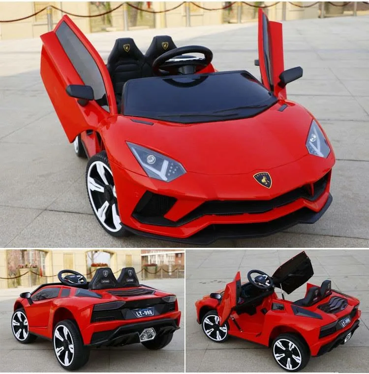 Lambo Children Electrical Mini Car Ride on Toy Wheels Remote Control Electric Plastic Battery Unisex ABS 3-10 Years HSD-8302