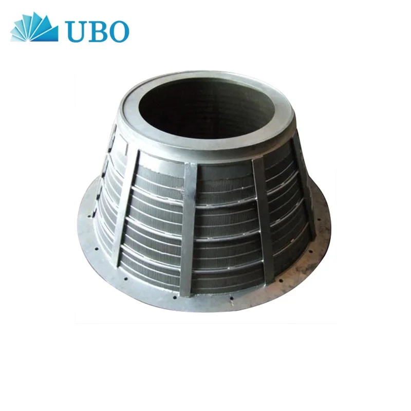 Cheap price Stainless steel wedge wire centrifuge sieve screen basket