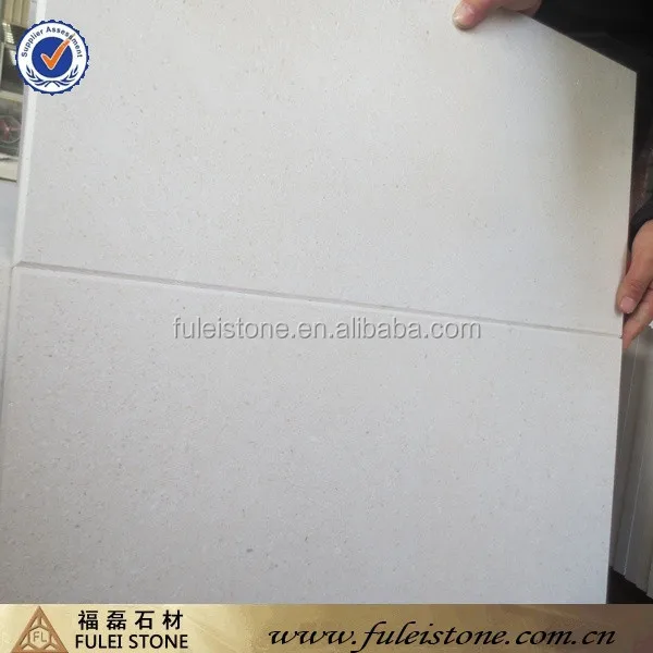 Полированная белая Известняковая плитка