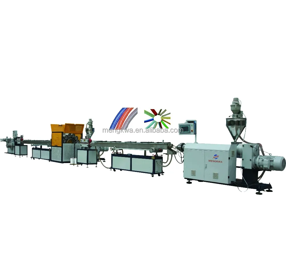 PVC Fiber Reinforced Hose Extrusion line