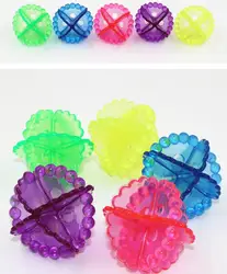 Wholesale plastic re-usable washing dryer ball,laundry ball ,magic ball for washing machine (001)