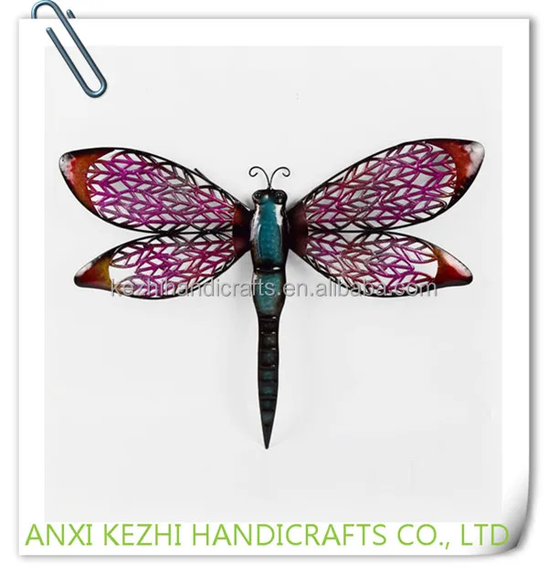 KZ160216 China wholesale Wrought iron butterfly metal wall decor