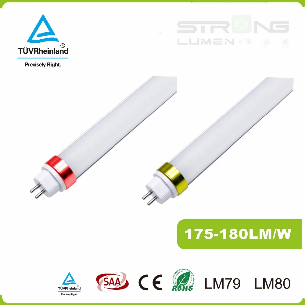 Super Lumen output 175lm/w 6w 9w 549mm 55cm t5 led tube replace t5 2x24w electronic ballast PF>0.96 Lifespan 70.000 hours