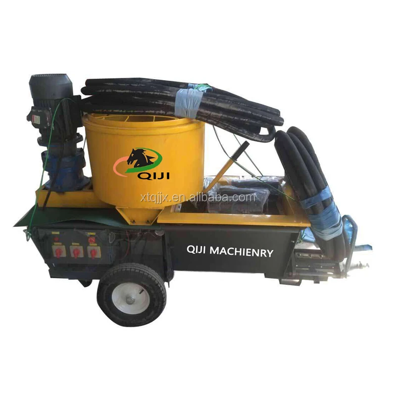 Hot selling new mortar mixing and spraying machine cement plaster mixing spraying machine