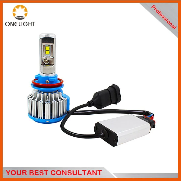2017 Автомобилей и Мотоциклов T1 CANBUS Светодиоды фары H8 35 Вт 3500LM светодиодный Алюминиевый hid ксеноновая лампа с CE RoHS