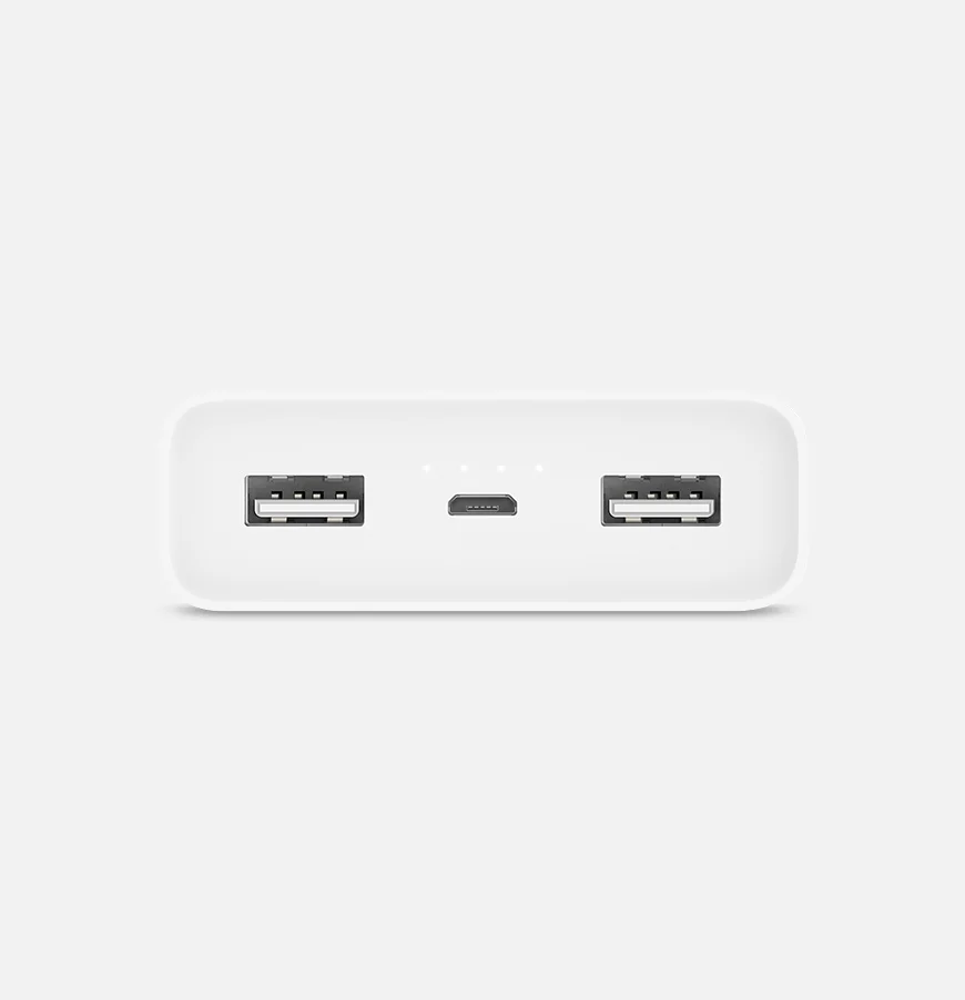 Original Xiaomi Power Bank QC3.0 Powerbank 20000 mAh Power Bank Portable Charger Dual USB Quick Charge For Phone xiaomi