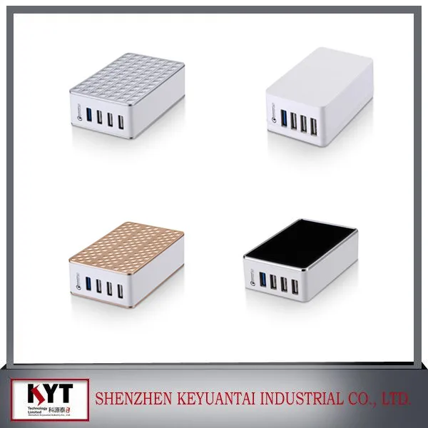 Быстрое Зарядное Устройство 3.0 43 Вт 5V5A + КК 3.0 4 USB Зарядное Устройство Адаптер Путешествия Адаптер