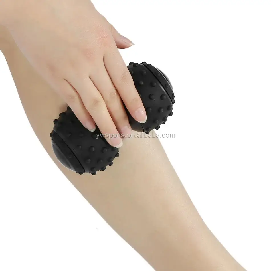 Премиум-класса с двойным арахиса колючие массажные шарики арахиса мяч панель массаж простаты