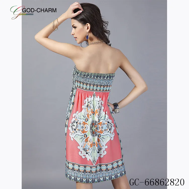  * GC-62820 2020 Новое поступление оптовая продажа большие размеры праздничное повседневное сексуальное летнее женское офисное платье с принтом в африканском стиле Vestidos De Festa одежда для
