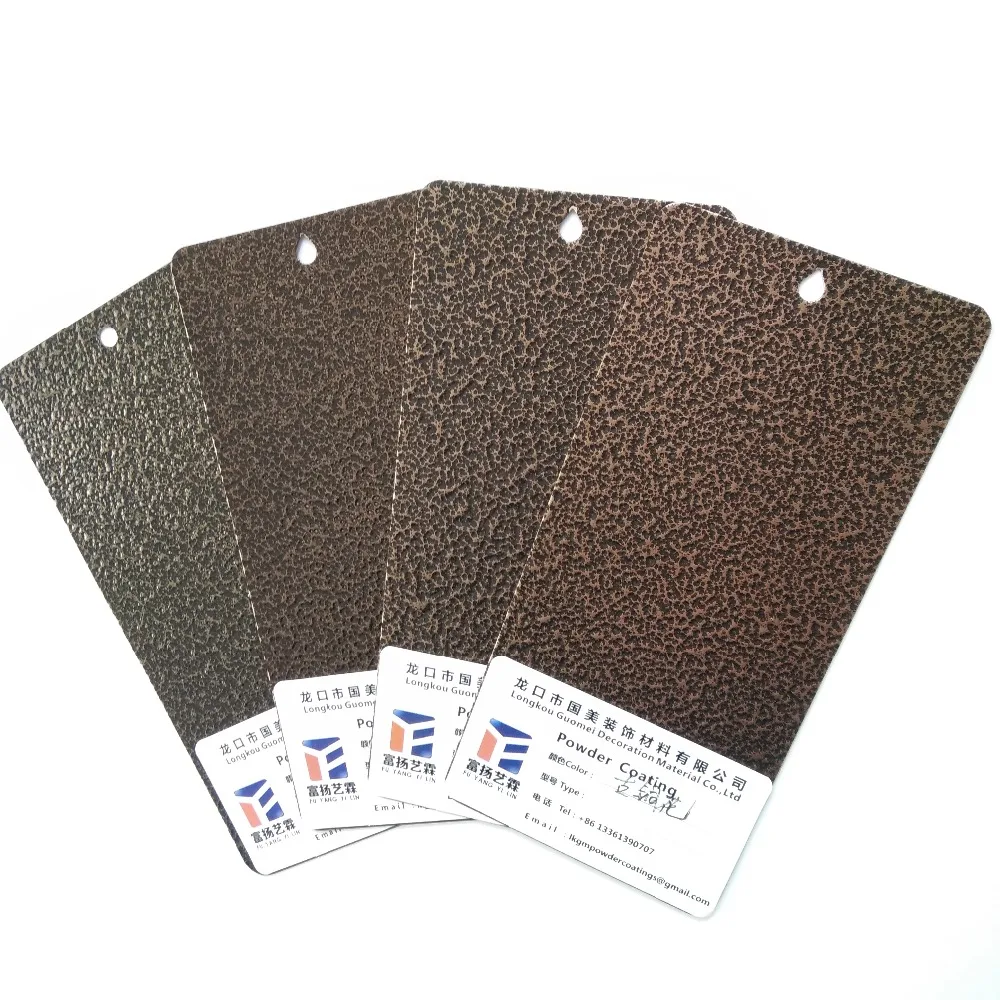 high quality good Effect Epoxy Polyester Colourful Powder Coating