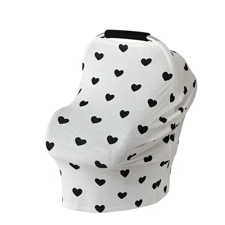 Factory custom  wholesale custom cotton nursing scarf breastfeeding cover