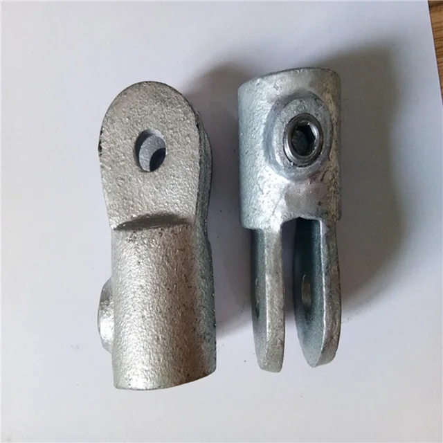 Galvanized cross key clamp pipe fitting used for 27mm pipe furniture